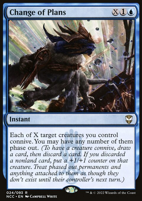 Change of Plans [Streets of New Capenna Commander]