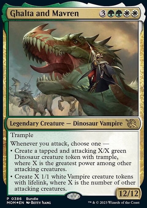 Ghalta and Mavren (Bundle) [March of the Machine]