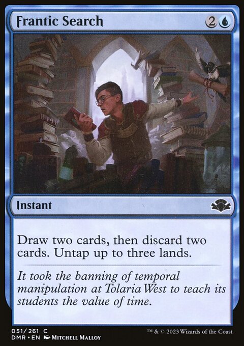 Frantic Search [Dominaria Remastered]