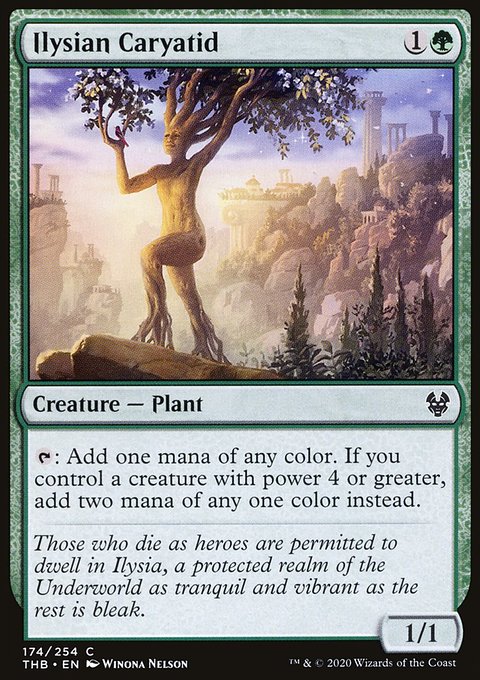 Ilysian Caryatid [Theros Beyond Death]