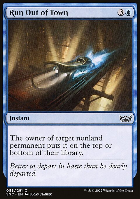 Run Out of Town [Streets of New Capenna]