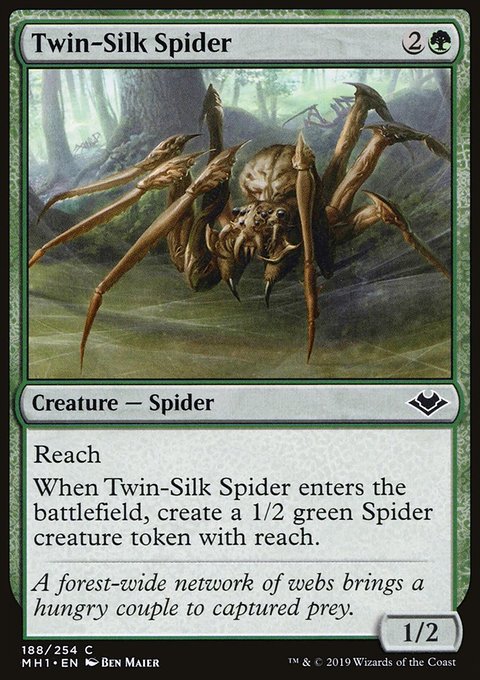 Twin-Silk Spider [Modern Horizons]