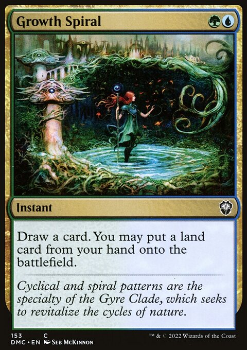 Growth Spiral [Dominaria United Commander]