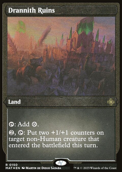 Drannith Ruins (Foil Etched) [March of the Machine: The Aftermath]