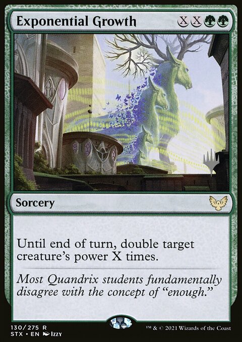 Exponential Growth (Promo Pack) [Strixhaven: School of Mages Promos]