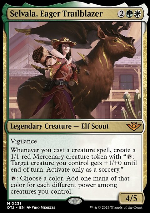 Selvala, Eager Trailblazer [Outlaws of Thunder Junction]