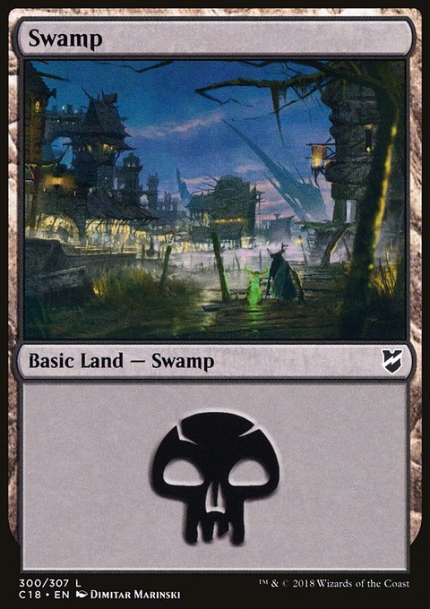 Swamp (300) [Commander 2018]