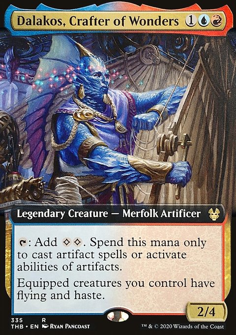 Dalakos, Crafter of Wonders (Extended Art) [Theros Beyond Death]