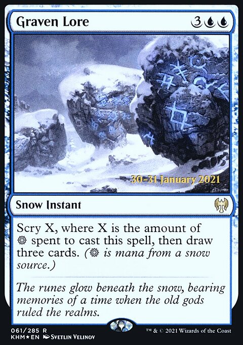 Graven Lore [Kaldheim Prerelease Promos]