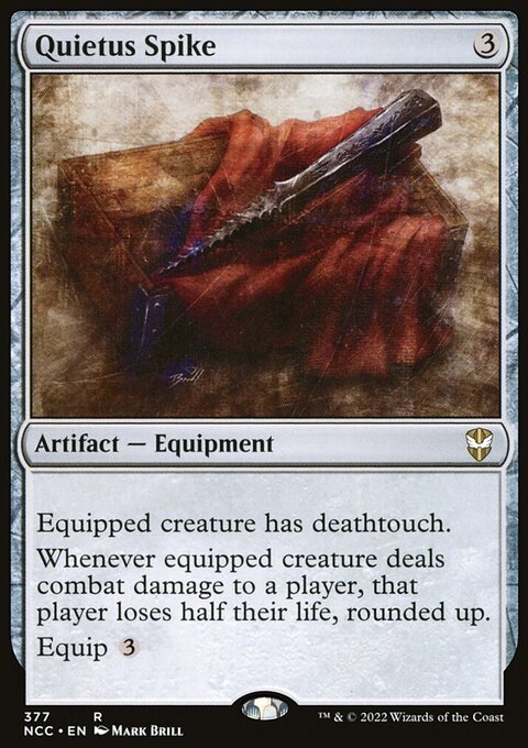 Quietus Spike [Streets of New Capenna Commander]