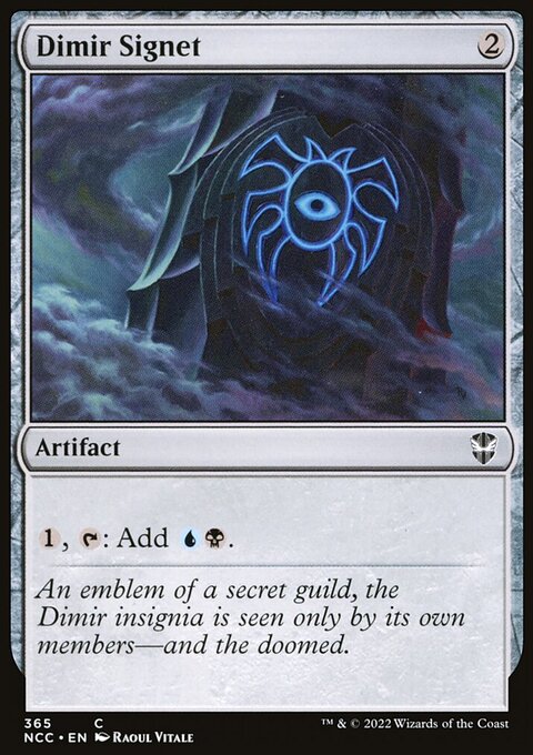 Dimir Signet [Streets of New Capenna Commander]