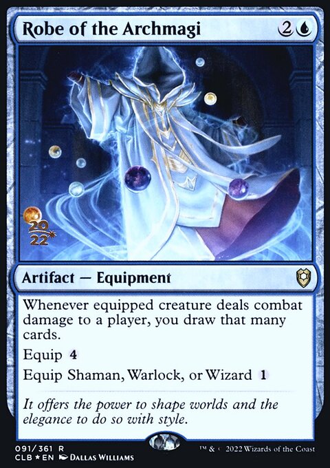 Robe of the Archmagi [Commander Legends: Battle for Baldur's Gate Prerelease Promos]