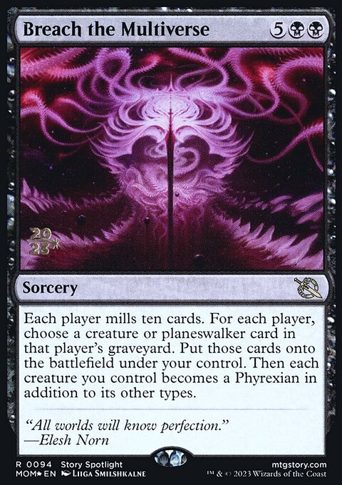 Breach the Multiverse [March of the Machine Prerelease Promos]