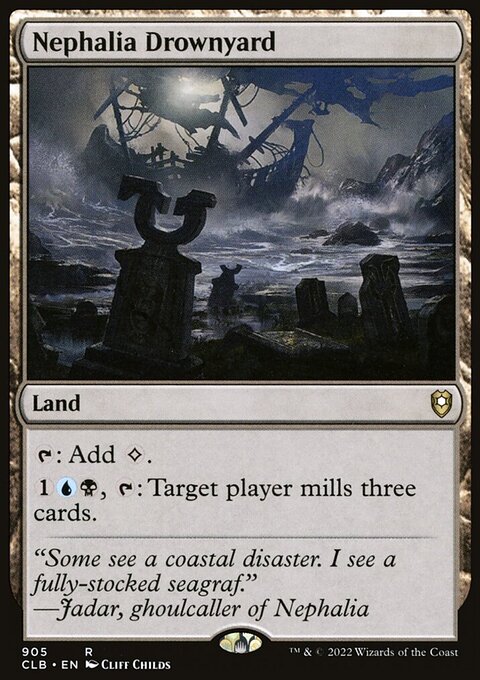 Nephalia Drownyard [Commander Legends: Battle for Baldur's Gate]