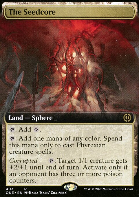 The Seedcore (Extended Art) [Phyrexia: All Will Be One]