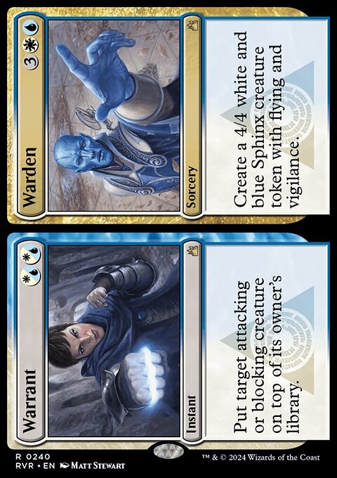 Warrant // Warden [Ravnica Remastered]