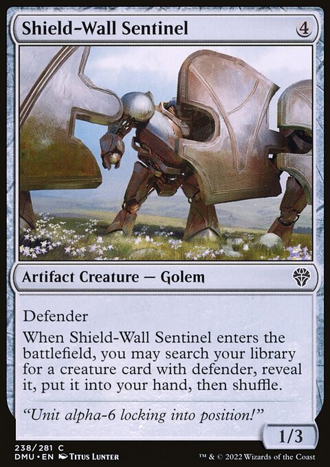 Shield-Wall Sentinel [Dominaria United]