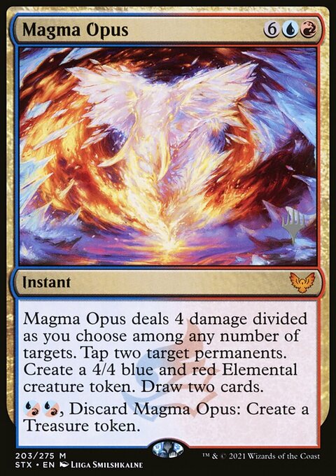 Magma Opus (Promo Pack) [Strixhaven: School of Mages Promos]