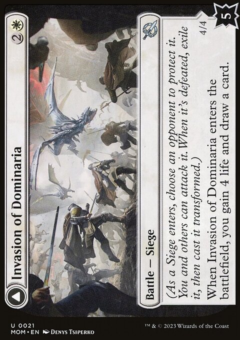 Invasion of Dominaria // Serra Faithkeeper [March of the Machine]