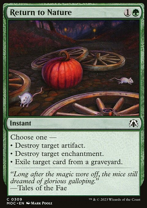 Return to Nature [March of the Machine Commander]