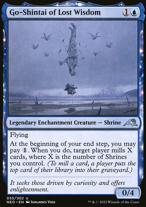 Go-Shintai of Lost Wisdom [Kamigawa: Neon Dynasty]