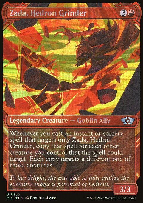 Zada, Hedron Grinder (Halo Foil) [Multiverse Legends]