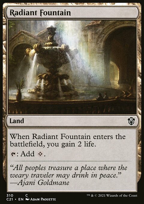 Radiant Fountain [Commander 2021]