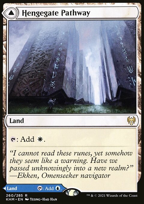 Hengegate Pathway // Mistgate Pathway [Kaldheim]
