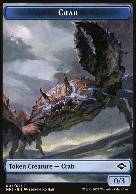 Crab // Squirrel Double-Sided Token [Modern Horizons 2 Tokens]