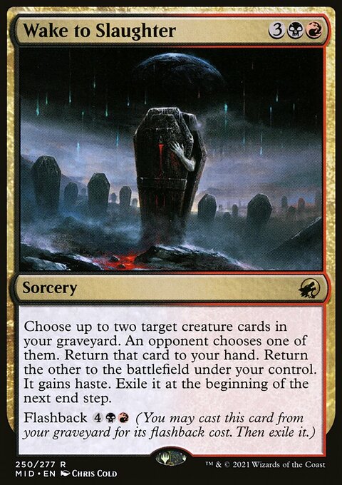 Wake to Slaughter [Innistrad: Midnight Hunt]