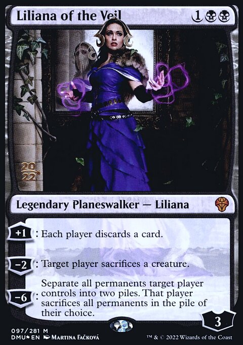 Liliana of the Veil [Dominaria United Prerelease Promos]