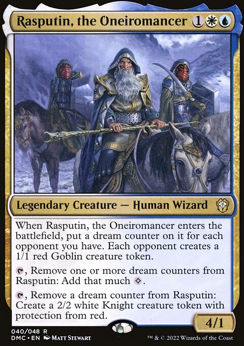 Rasputin, the Oneiromancer [Dominaria United Commander]