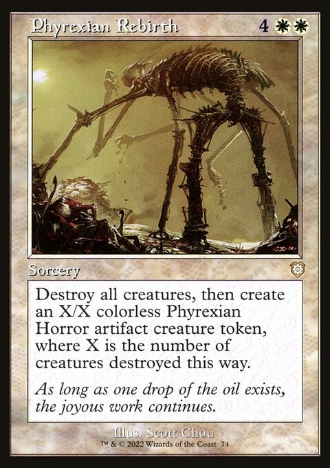 Phyrexian Rebirth (Retro) [The Brothers' War Commander]