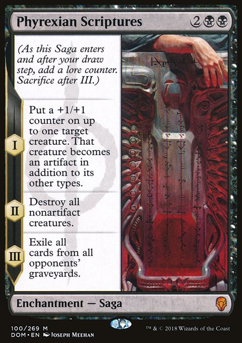 Phyrexian Scriptures [Dominaria]