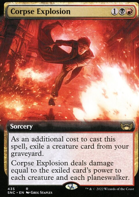 Corpse Explosion (Extended Art) [Streets of New Capenna]
