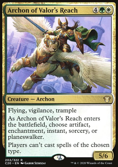 Archon of Valor's Reach [Commander 2020]