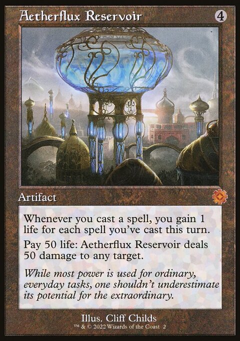 Aetherflux Reservoir (Retro) [The Brothers' War Retro Artifacts]
