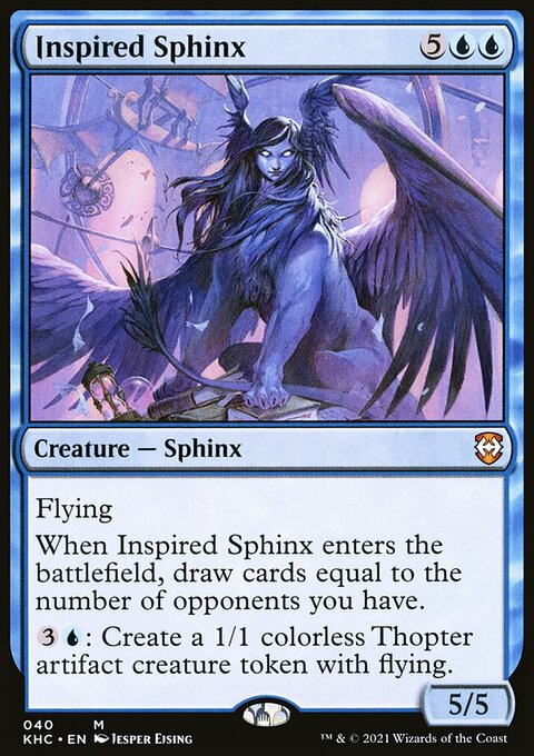 Inspired Sphinx [Kaldheim Commander]