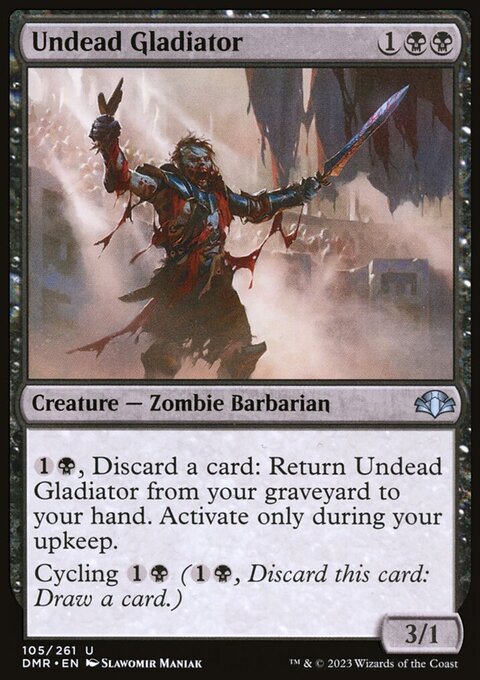 Undead Gladiator [Dominaria Remastered]