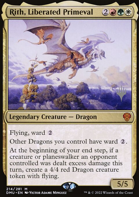 Rith, Liberated Primeval (Promo Pack) [Dominaria United Promos]