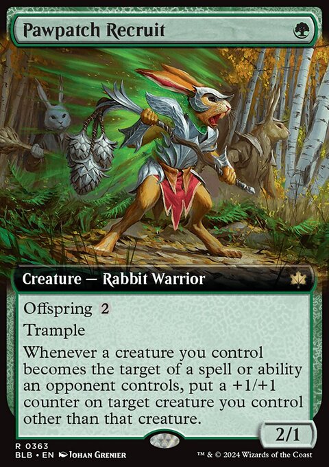 Pawpatch Recruit (Extended Art) [Bloomburrow]