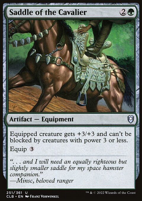 Saddle of the Cavalier [Commander Legends: Battle for Baldur's Gate]