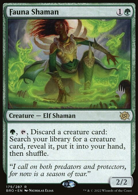Fauna Shaman [The Brothers' War Prerelease Promos]