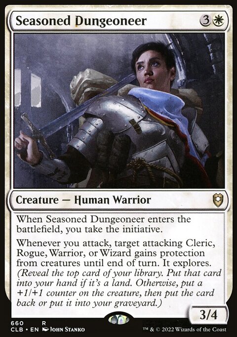 Seasoned Dungeoneer [Commander Legends: Battle for Baldur's Gate]
