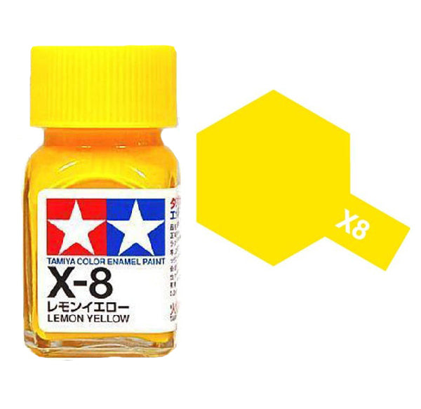 Tamiya X-8 Lemon Yellow Enamel