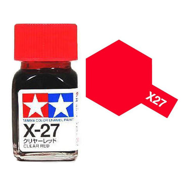 Tamiya X-27 Clear Red Enamel