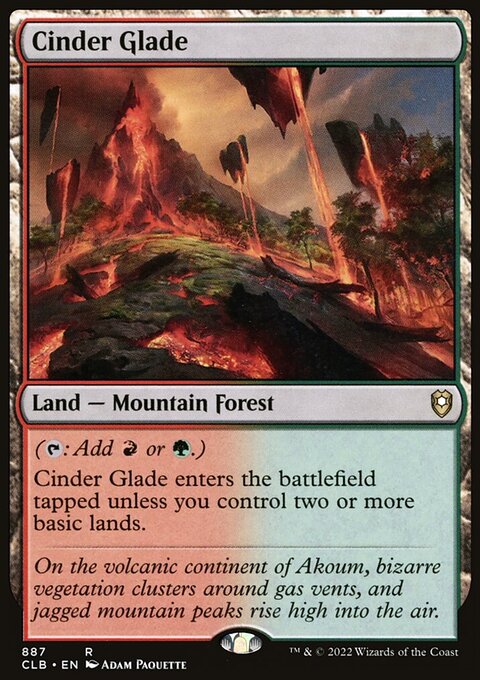 Cinder Glade [Commander Legends: Battle for Baldur's Gate]