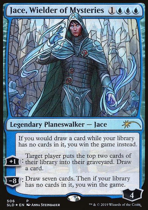 Jace, Wielder of Mysteries (Stained Glass) [Secret Lair Drop Promos]