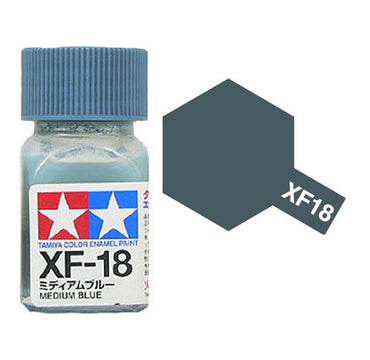 Tamiya XF-18 Medium Blue Enamel