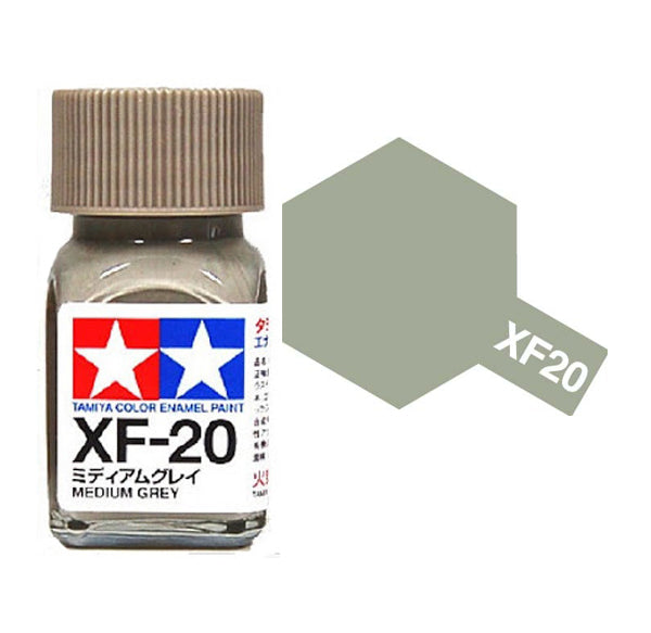 Tamiya XF-20 Medium Grey Enamel